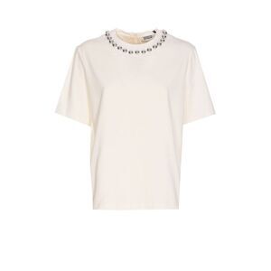 Essentiel Antwerp Women T-Shirt Con Decorazioni Metallizzate Tipo Perle